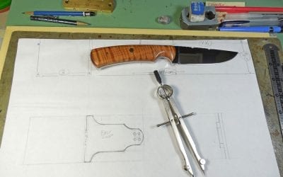 Making Custom Welted Sheaths for Three Hunting Knives